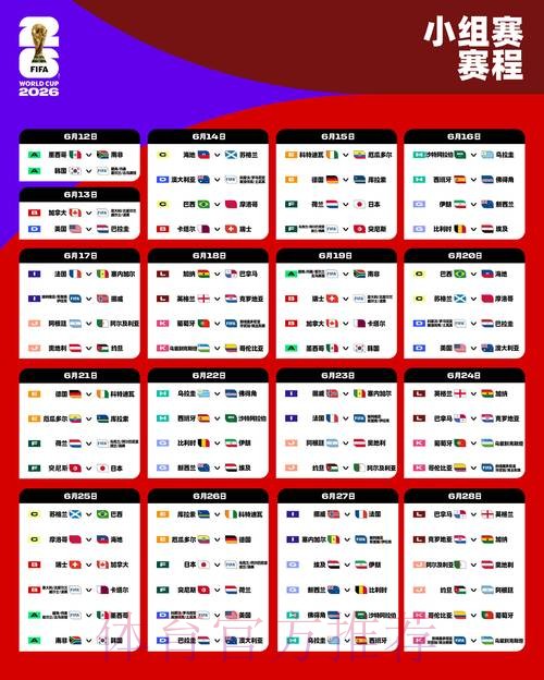 2026世界杯比赛时间高清版全程直播免费观看